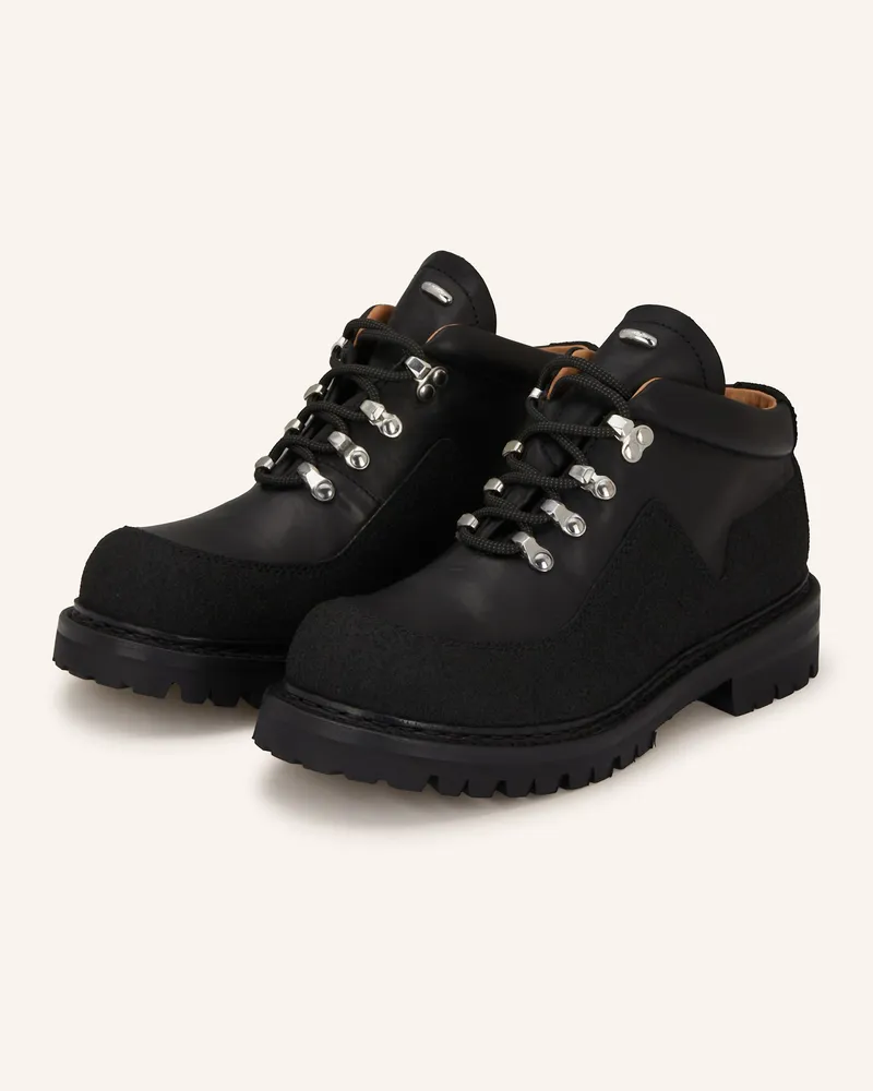 Our Legacy Schnürstiefel QUEST Schwarz