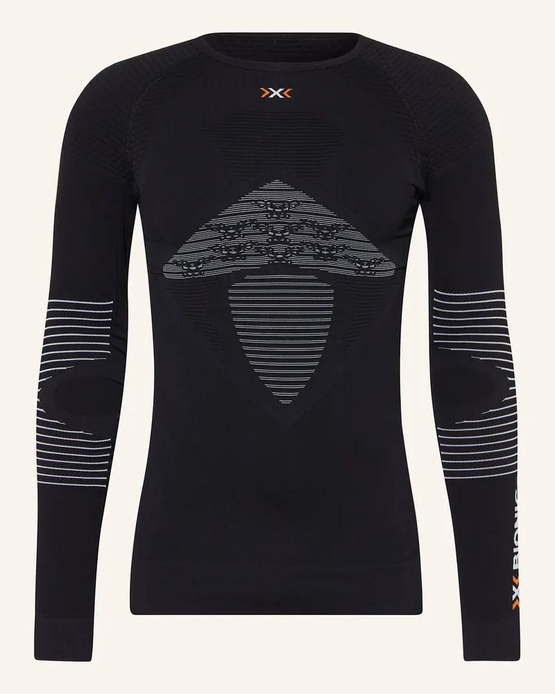 X-Bionic Funktionswäsche-Shirt ENERGIZER 4.0 Schwarz