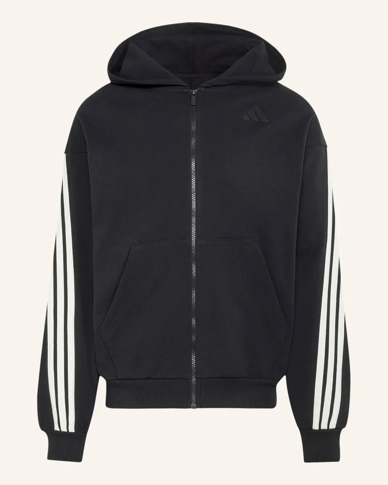 adidas Sweatjacke 3s schwarz Schwarz