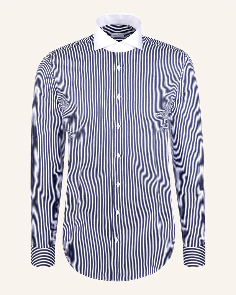 Seidensticker Hemd Slim Fit blau Dunkelblau
