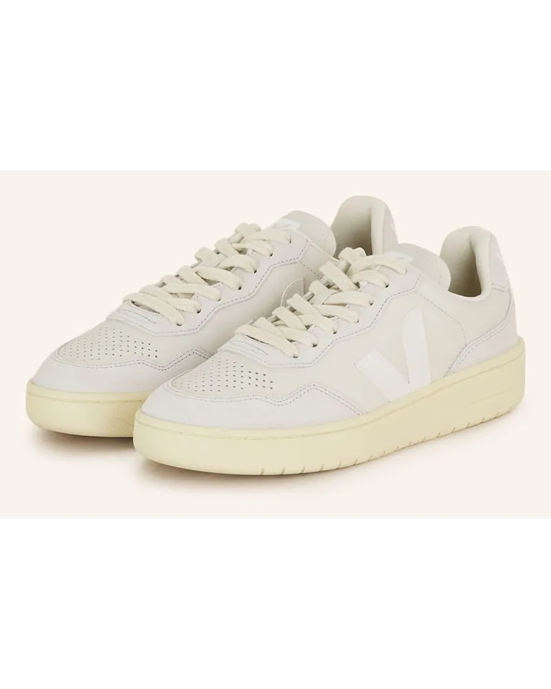 VEJA Sneaker V-90 - HELLGRAU Weiss