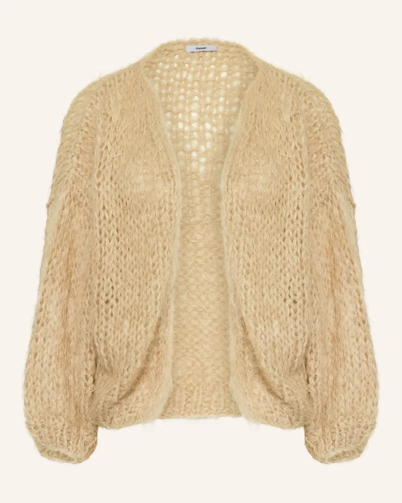 MAIAMI Strickhülle aus Alpaka Beige