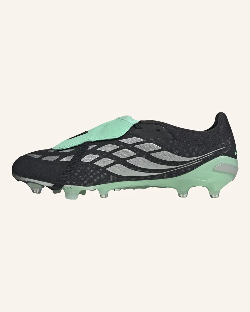 adidas Predator Pro Fussballschuh, Kunstrasen, Umschlagbare Zunge schwarz Schwarz