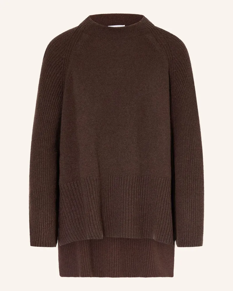 Mrs & HUGS Pullover braun Dunkelbraun