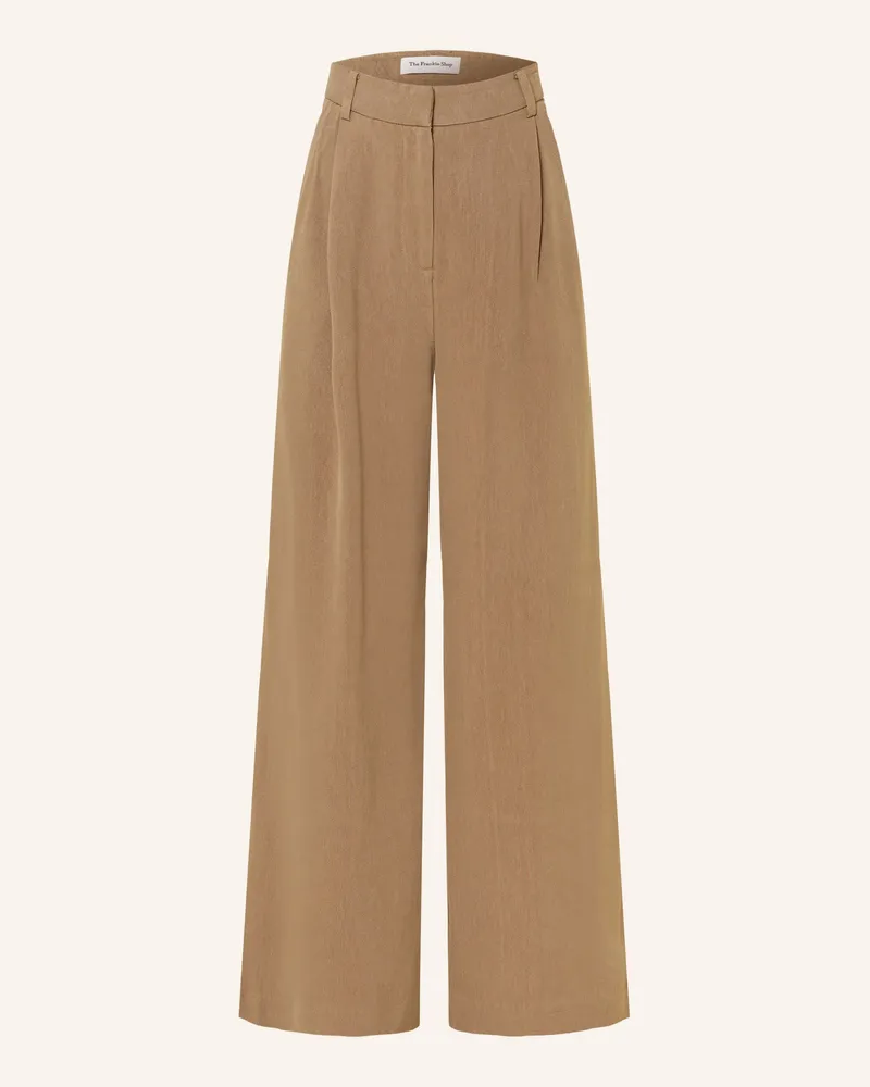 FRANKIE Shop Marlenehose Marfa braun Camel