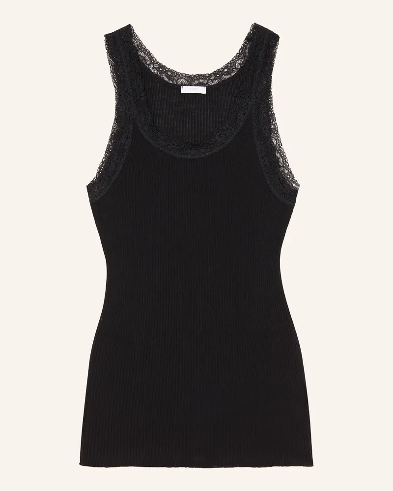 Mey Top Serie Wool Expressive schwarz Schwarz
