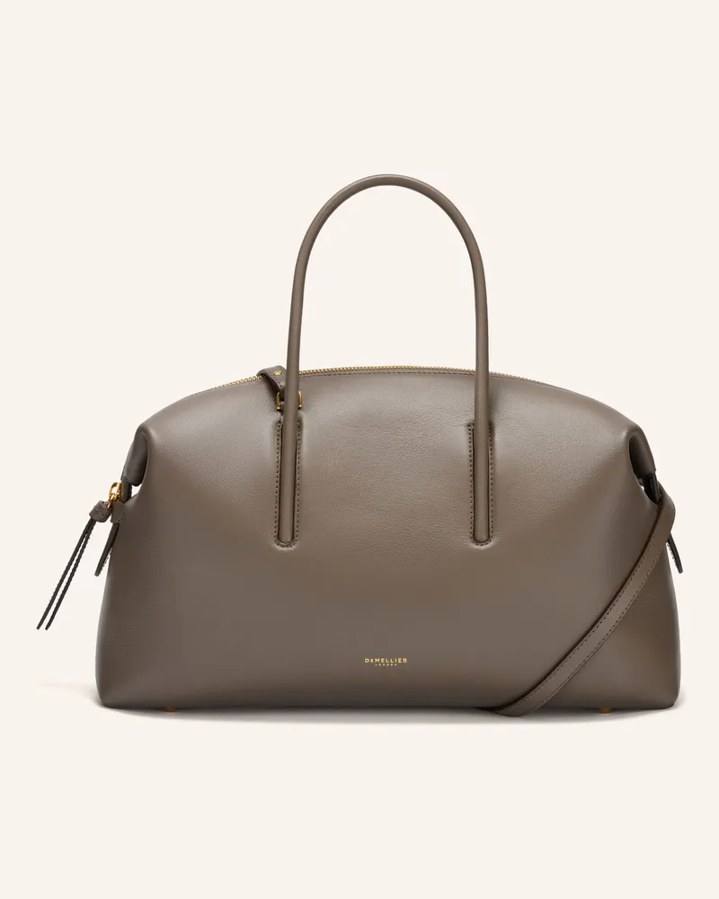 DeMELLIER Schultertasche The Midi Stockholm beige Taupe