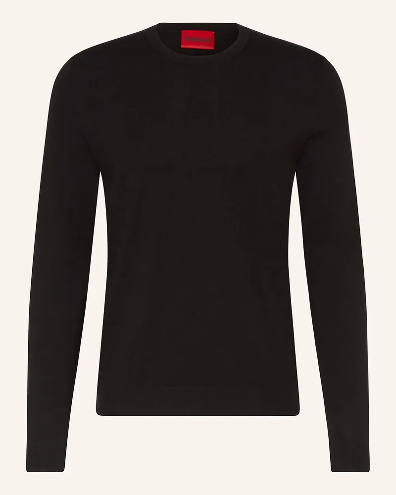 HUGO BOSS Pullover San Cody schwarz Schwarz