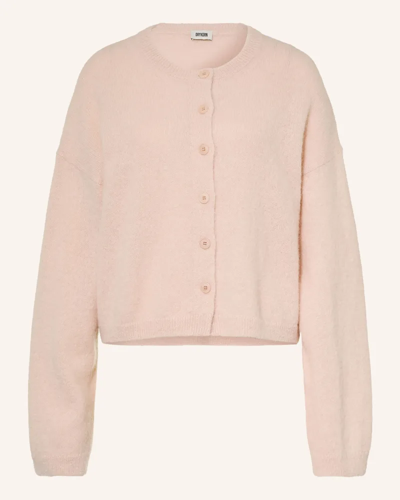 Drykorn Strickjacke Marweni Mit Alpaka rosa Hellorange