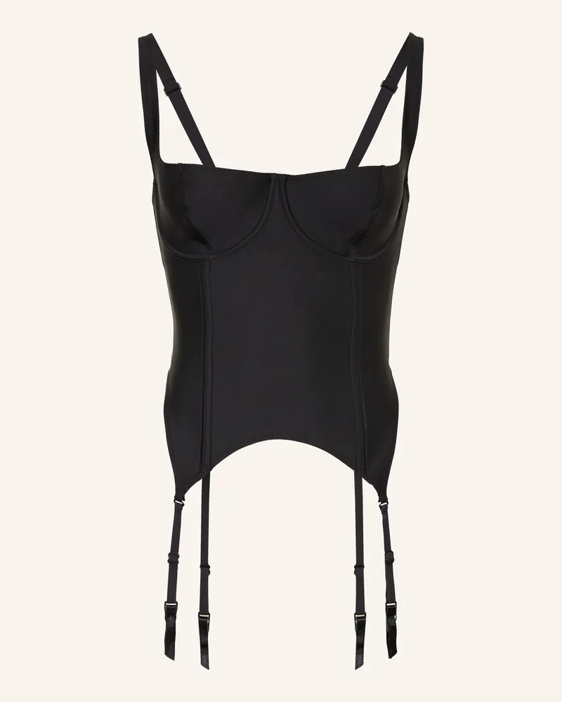 SKIMS Corsage Body Corset schwarz Onyx