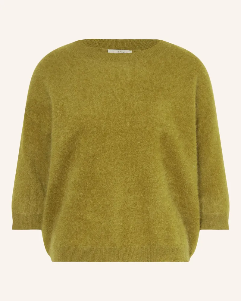 lilienfels Strickshirt aus Cashmere Grün