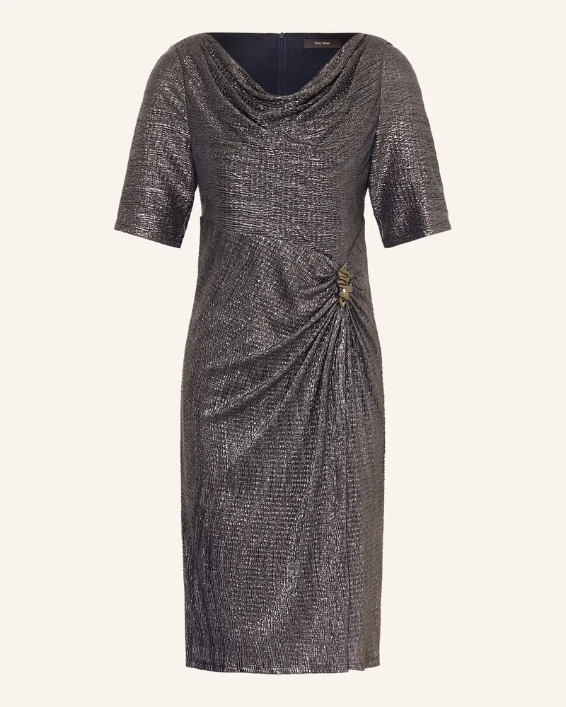 Vera Mont Cocktailkleid blau Platin
