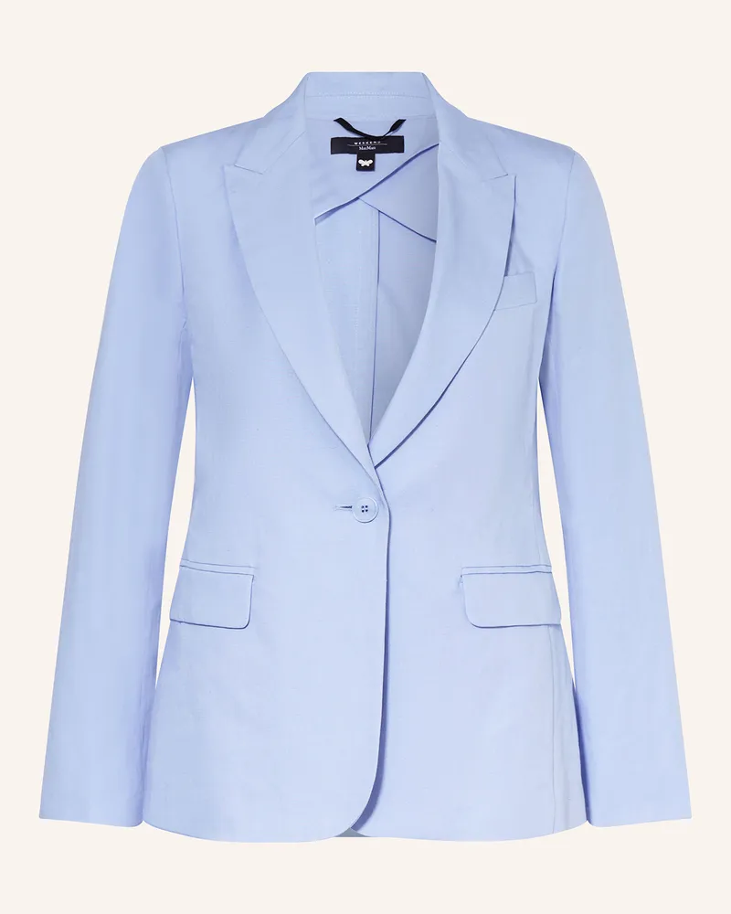 Max Mara Blazer QUITO Hellblau