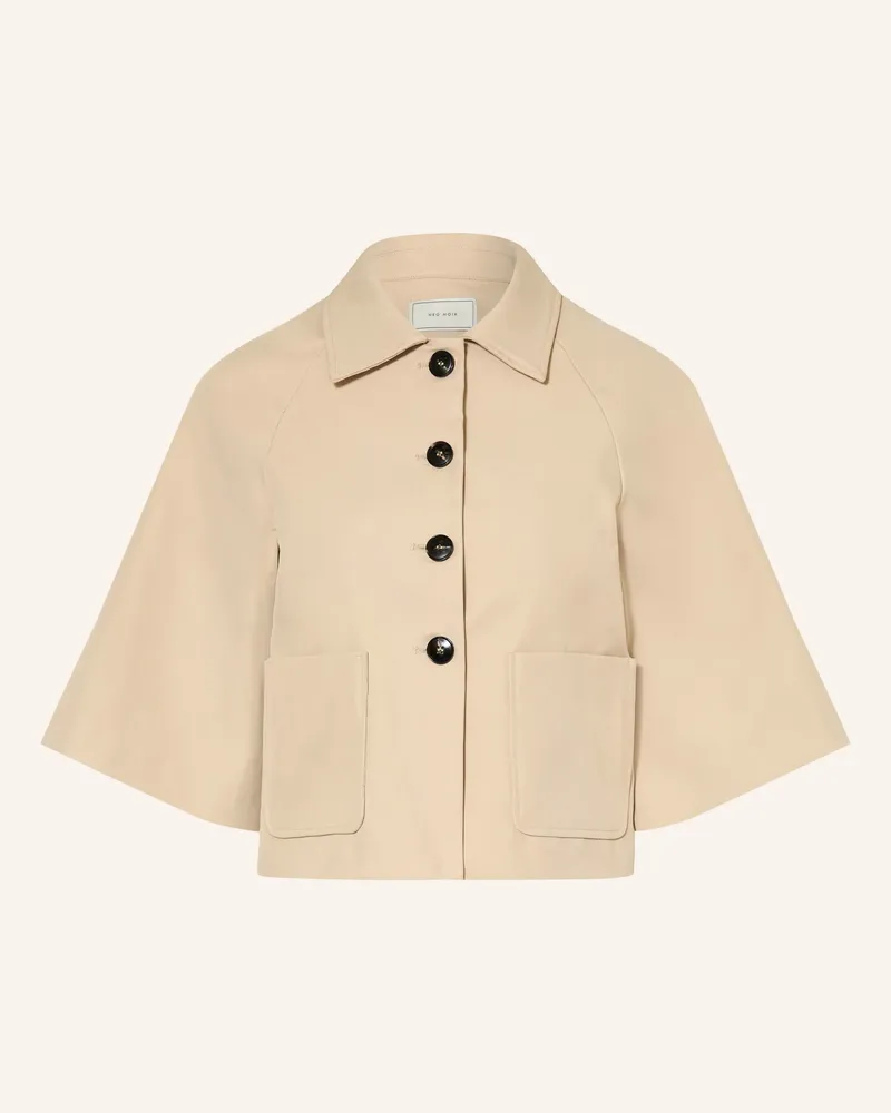 Neo Noir Jacke ROSEMMA mit 3/4-Arm Camel