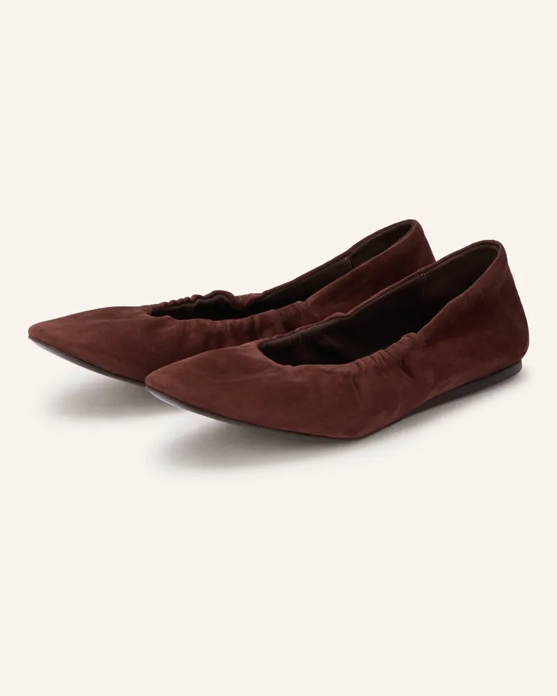 Mrs & HUGS Ballerinas braun Braun
