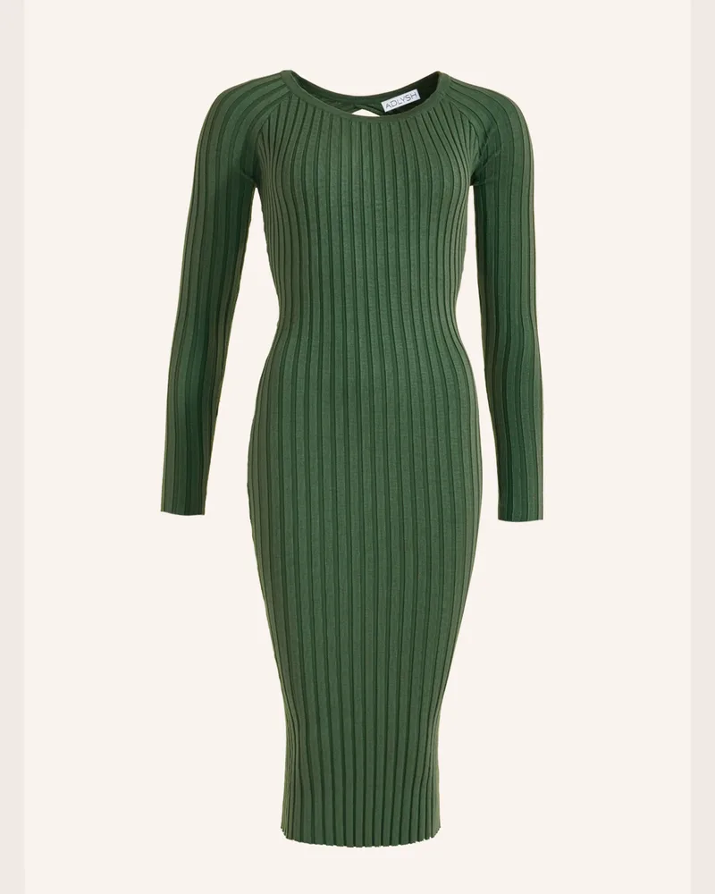 ADLYSH Kleid Knit Looping Dress gruen Dunkelgrün