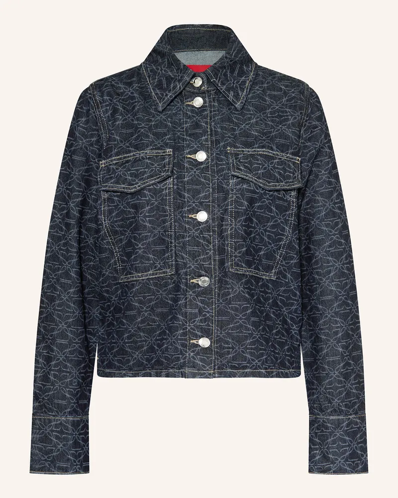 HUGO BOSS Jeansjacke Gadison blau Dunkelblau