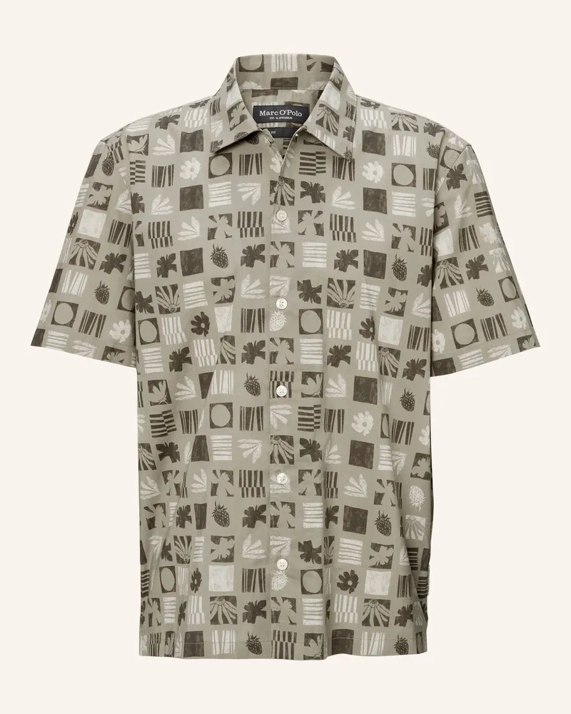 Marc O'Polo Hemd Braun