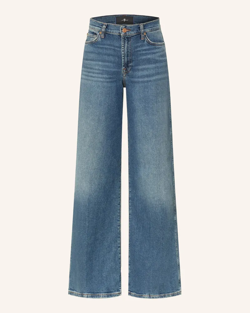 7 for all mankind Flared Jeans Lotta blau Sea