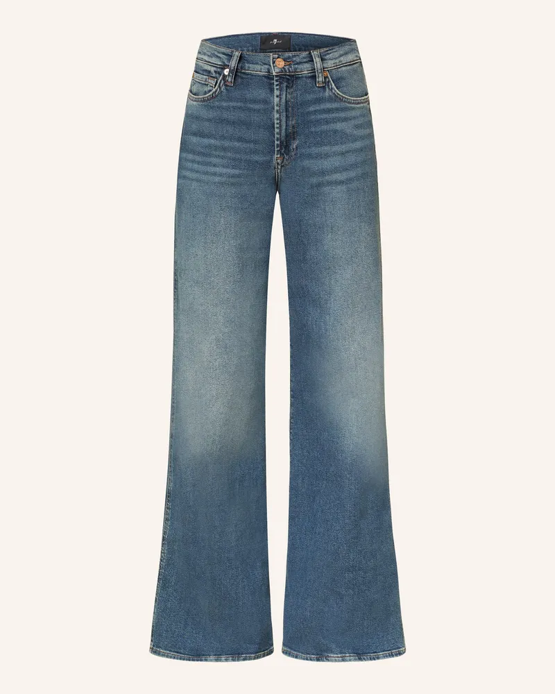 7 for all mankind Flared Jeans Lotta blau Sea