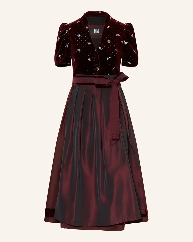 Riani Dirndl rot Dunkelrot