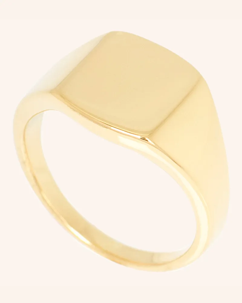 Ariane Ernst Ring Modern Emblem gold Gold