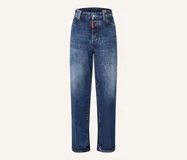 Cropped Jeans Boston blau