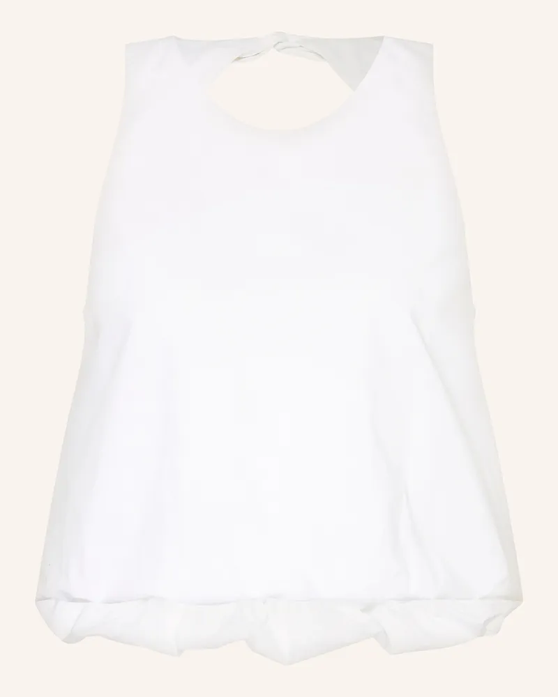 Mrs & HUGS Blusenshirt weiss Weiss