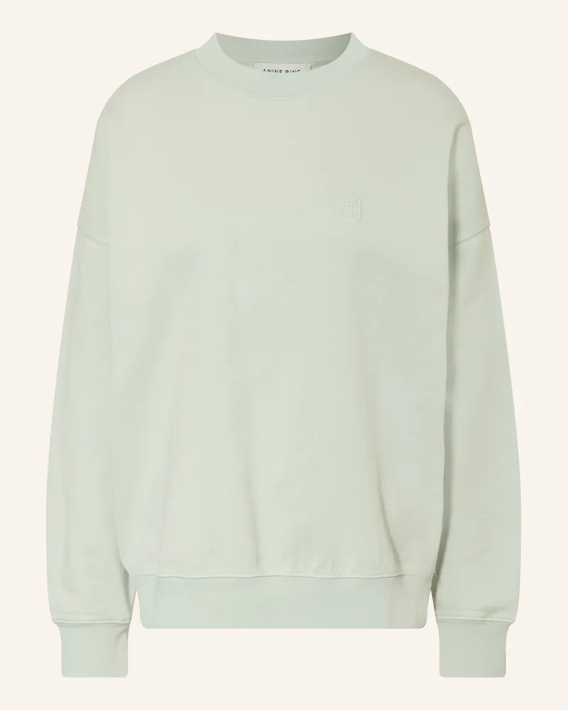Anine Bing Sweatshirt Miles gruen Hellgrün