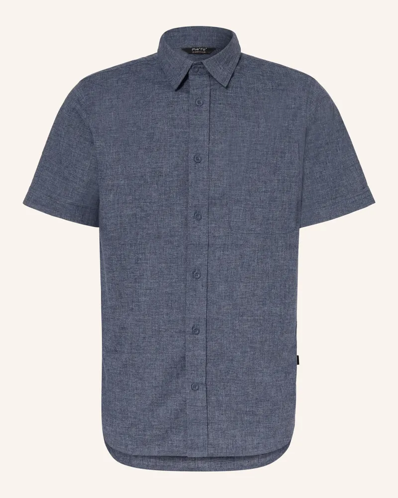 me°ru' Outdoor-Hemd Valence blau Dunkelblau