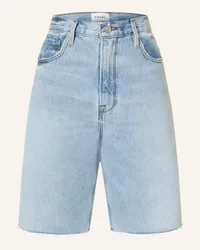 Frame Denim Jeansshorts Blau