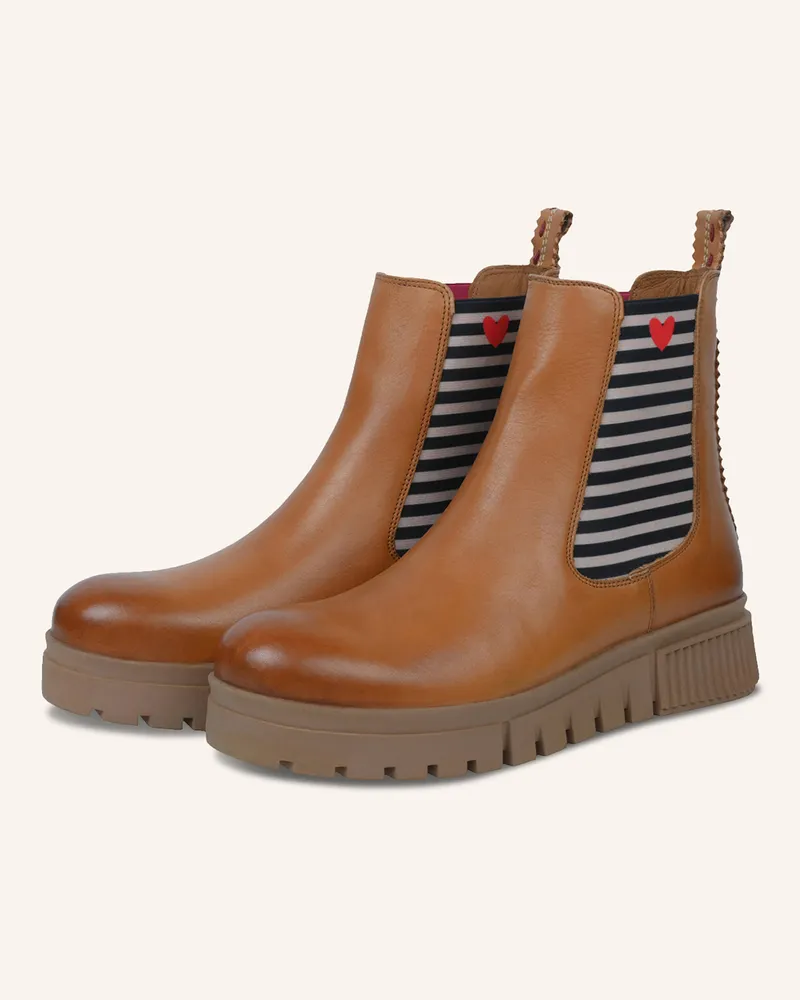 CRICKIT Chelsea-Boots NAELLE Braun