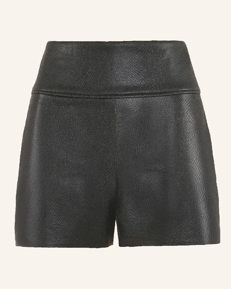 Wolford Hose PYTHON SHORTS Schwarz