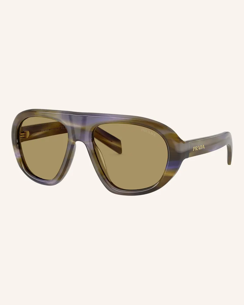 Prada Sonnenbrille Pr c05s braun Havana