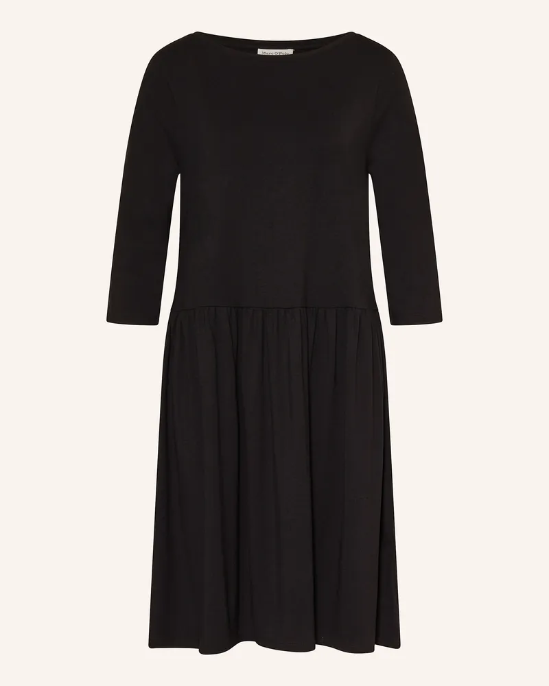 Marc O'Polo Jerseykleid mit 3/4-Arm Schwarz