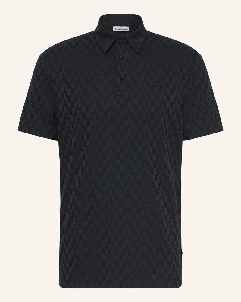J.Lindeberg Funktions-Poloshirt schwarz Schwarz