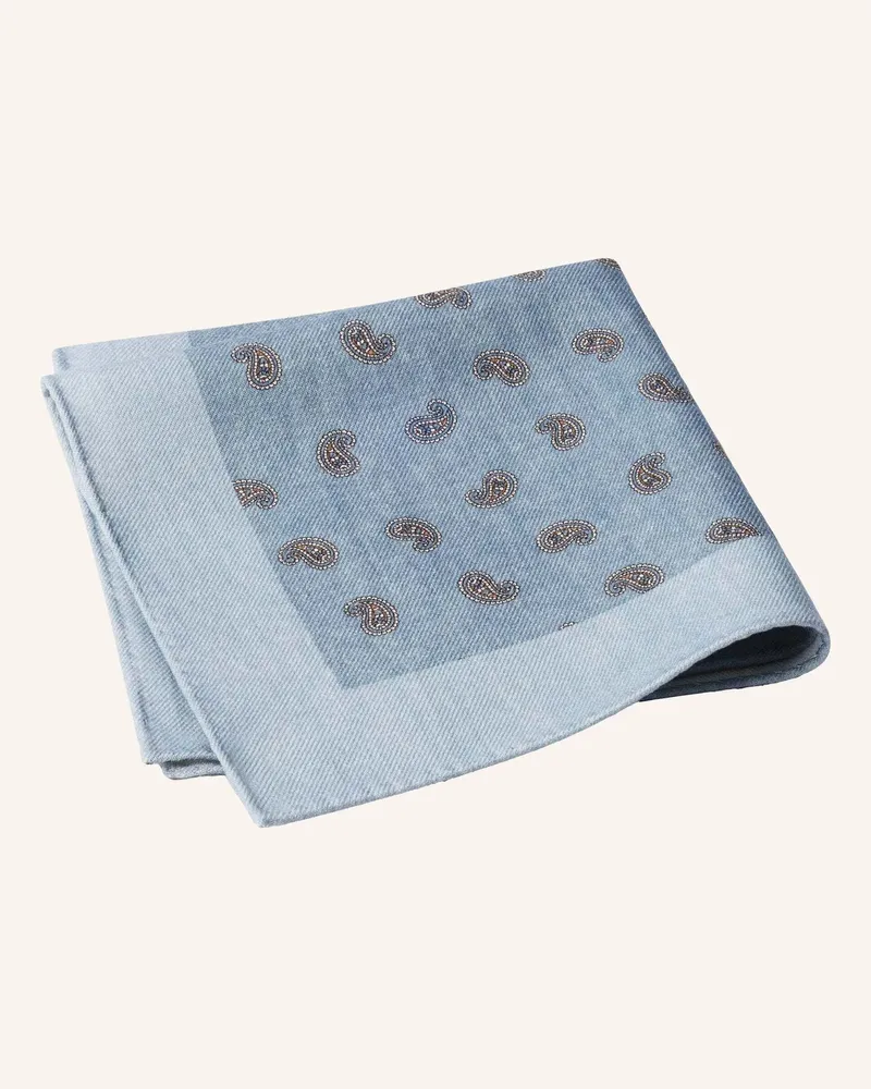 Hackett Taschentuch Small Paisley Hank blau Blau