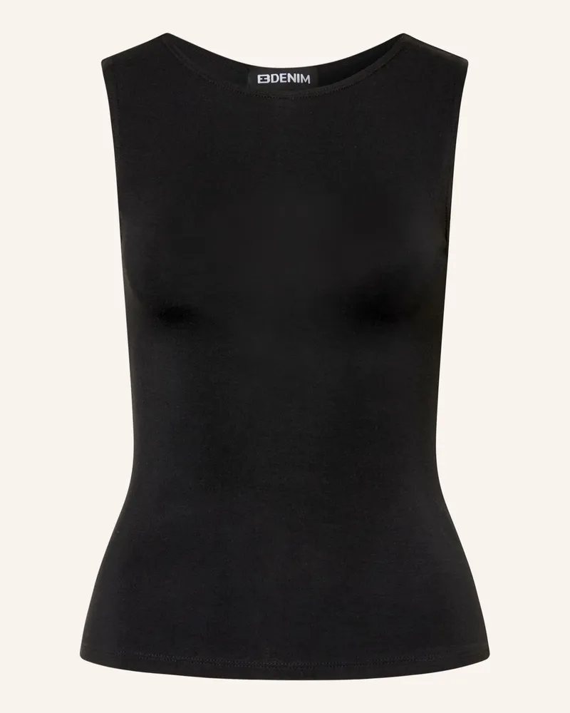 EB Denim Top Beverly schwarz Schwarz