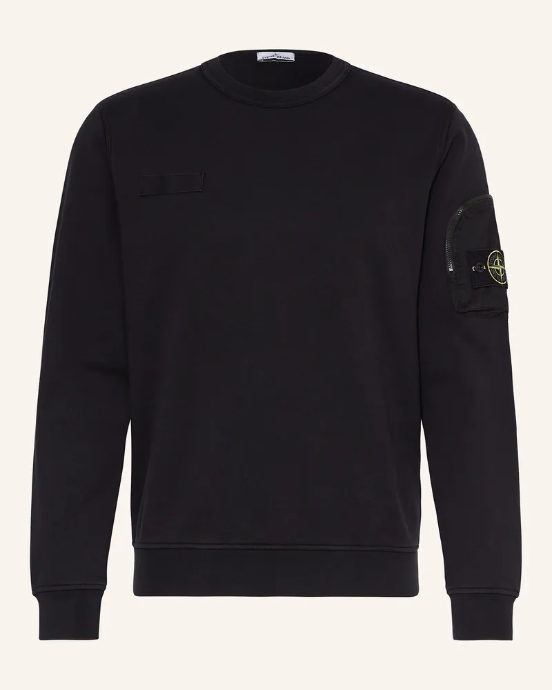Stone Island Sweatshirt Schwarz