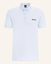 HUGO BOSS Funktions-Poloshirt PADDYTECH Blau