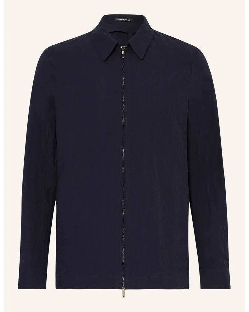 Emporio Armani Overjacket Blau