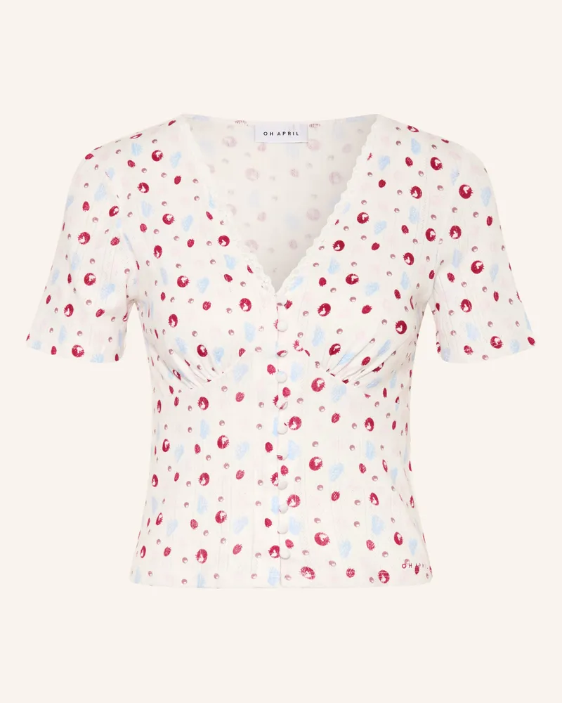 OH APRIL T-Shirt Vianne blau Weiss
