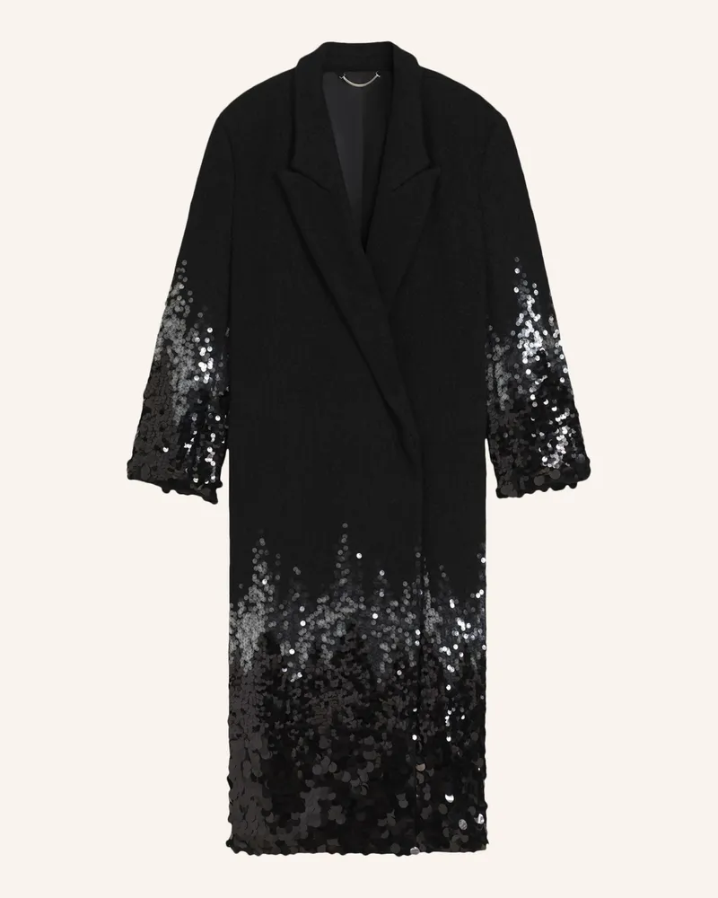 HUGO BOSS Klassischer Mantel CASCANA1 Regular Fit Weiss