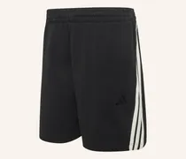 Sweatshorts Adidas Kit Mit Galonstreifen schwarz