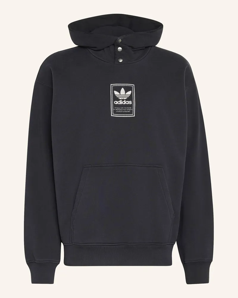adidas Elevated Gfx Hoodie schwarz Schwarz