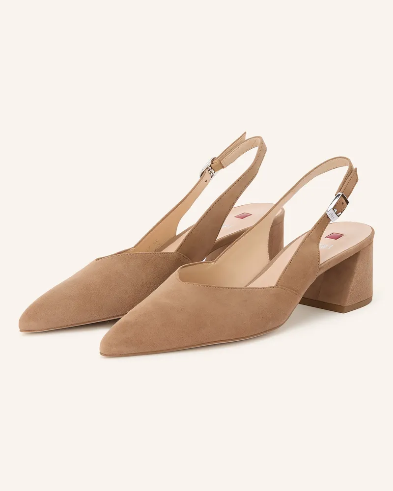 Högl Slingpumps beige Taupe