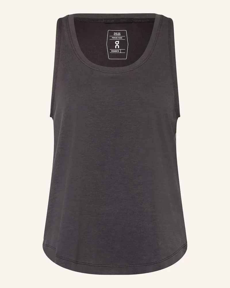ON Tanktop FOCUS Schwarz