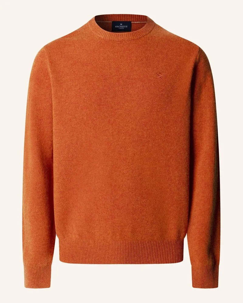 Hackett Pullover LAMBSWOOL CREW Orange