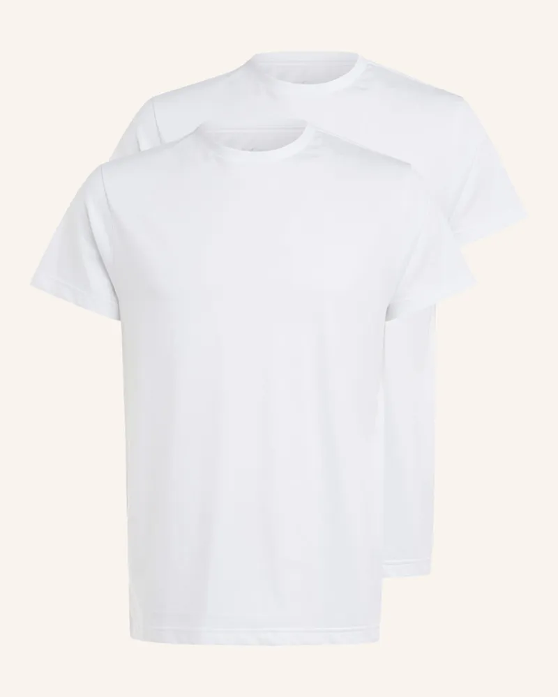 Jockey 2er-Pack T-Shirts American weiss Weiss