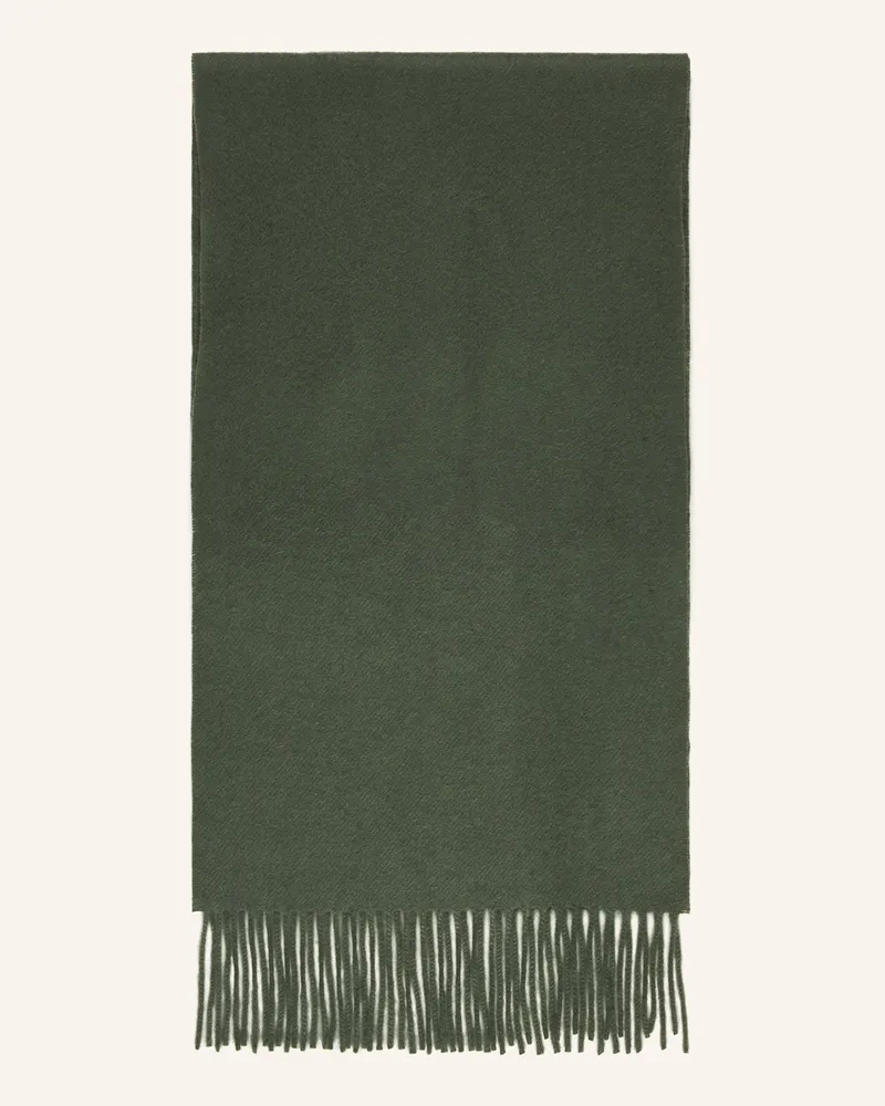 Strokesman's Cashmere-Schal gruen Grün